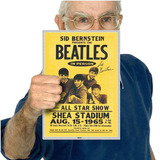 Beatles Poster Quadro Placa