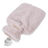 Beaupretty 3 Peças Imitação De Pele De Coelho Bolsa De Água Quente Kit De Primeiro Período Para Aquecedor De Garrafas Elétrico De Água Quente Bolsa Feminina Bolsa De Mão Cheia De