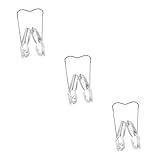 Beaupretty 3Pcs Clipe De Nariz Levantador De Nariz Modelador De Nariz De Silicone Modelador De Nariz Para Narizes Largos Alisador De Nariz Clipe De Levantamento De Nariz Ferramenta De Beleza