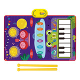 Bebê Brinquedo Musical Piano Tambor Padrão