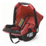 Bebê Conforto Cadeira Auto 0 A 13kg Com Alça Segurança Carro Cor Vermelho Victory