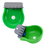 Bebedouro Automático 4 Lt Tampa Retrátil Cães cabras ovelhas Cor Verde