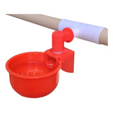 Bebedouro Automático Copinho Para Aves Te Adapta 30 Uni Cor Vermelho