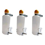 Bebedouro Automático Tipo Garrafinha 500ml 3 Unidades