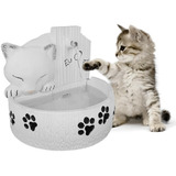 Bebedouro Gato Fonte De Água Resina Bivolt 6 Opções De Cores