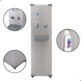 Bebedouro Industrial 127v Inox Coluna 2 Torneiras 25 Litros