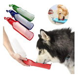Bebedouro Portátil Viagem Pet Cães E Gatos Garrafa 500ml