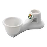 Bebedouro Vida Mansa Mini Passeio Portátil Pet Cão Gato Branco