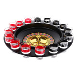 Bebendo Roleta Set Jogo De Vinho Com Casino Shot Glass Bar