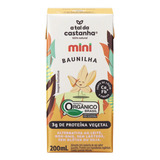 Bebida À Base De Castanha de caju Orgânica Baunilha A Tal Da Castanha Mini Caixa 200ml