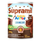 Bebida De Arroz Kids S Lactose Chocolate 500g Unilife