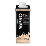 Bebida Láctea Uht Coco Com Batata doce Zero Lactose Yopro 15g High Protein Caixa 250ml