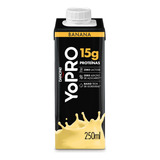 Bebida Láctea Yopro Banana 15g Proteínas