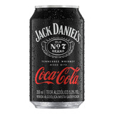 Bebida Mista Whisky Jack Daniel s Old 7 E Coca cola 350ml
