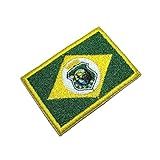 BEBRCET011 Bandeira Ceará Brasil Patch Bordado