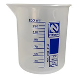 Becker Copo De Plástico 150ml Graduado Béquer Forma Baixa