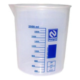 Becker Em Polipropileno 2000 Ml Graduado 100 100ml Nalgon