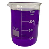 Becker Jarra Copo De Vidro 400ml Forma Baixa Graduado Béquer