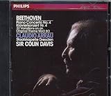 Beethoven Piano Concerto 4 In G Op 58 32 Variations On An Original Theme In C Minor Audio CD Ludwig Van Beethoven Sir Colin Davis Dresden State Orchestra And Claudio Arrau