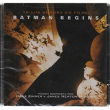 begin-begin Cd Batman Begins Trilha Sonora Do Filme Lacrado