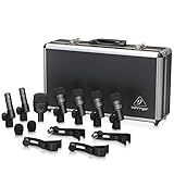 Behringer BC1200 Conjunto Profissional De Microfones De Bateria De 7 Peças Para Aplicações Em Estúdio E Ao Vivo Preto