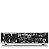 Behringer Interface U Phoria UMC204HD Audiophile 2x4 USB De áudio MIDI Com Pré Amplificadores De Microfone MIDAS Resolução De 24 Bits 192 KHz