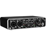 Behringer U-Phoria UMC204HD Audiophile 2x4 USB áudio-interface MIDI Com Pré-amplificadores De Microfone MIDAS- Resolução De 24 Bits-192 KHz