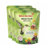 Beija Flor Néctar 400gr Refil Kit 03un Reino Das Aves