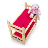 Beliche Para Boneca Com Enxoval Cor Pink Sonno Baby