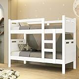 Beliche Solteiro Jaspe Versátil Vira 2 Camas Branco Estrado 100 Madeira Super Resistente