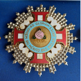 Belissima Condecoração Medalha Mais Broches Ordem Do Merito