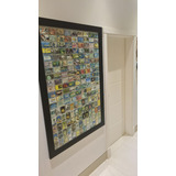 Belíssimo Quadro De Cartões Telefônicos Raros 1 5m X 1 0m