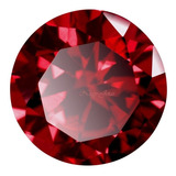 Belíssimo Rubi Pedra Preciosa Vermelho Brasa 11mm 5 4 Ct