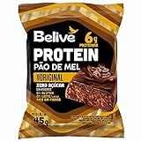 BeLive  Be Free  Pão De Mel Protein Sem Açúcar Sem Glúten Sem Leite Belive   45g