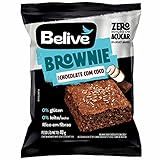 Belive Brownie Chocolate Com Coco Zero Açúcar Sem Glúten Sem Lactose 40G
