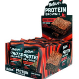 Belive Brownie Protein Double Chocolate Zero Açúcar Dp 10 Un