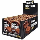 Belive Display Brownie Belive Sabor Cappuccino Protein Zero Açúcar Display Com 10 Unidades