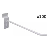 Bellos Mania Ganchos Para Painel Canaletado 4 76mm 15 Cm 100 Peças Cor Branco
