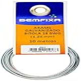 BemFixa ARAME GALVANIZ-18-1- 24MM- ROLO- CINZA