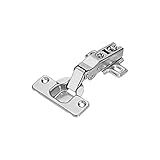 BemFixa Dobradica Com Amortecedor Para Moveis 35Mm Reta C 1Unid Bemfixa BRANCO