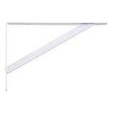 BemFixa Simples Suporte Para Prateleira Branco 20 Cm
