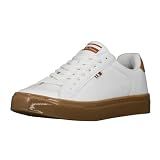 Ben Sherman Tênis Masculino Crowley- Branco-chiclete-camelo- 10