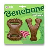 Benebone Mordedores Pequenos Tiny Wishbone Dental Chew Bacon