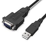BENFEI Adaptador USB Para Serial Cabo Serial DB9 De 1 8 M Para RS 232 Macho 9 Pinos Chipset Prolífico Windows 11 10 8 1 8 7 Mac OS X 10 6 E Superior Não VGA 