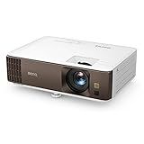 BenQ 4K HDR Projetor Home Cinema 100 Rec 709 HDR10 HLG W1800 Cor Branco E Marrom