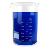 Béquer Becker De Vidro Forma Baixa griffin 4000ml