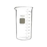 Bequer Forma Alta 1000ml (vidro Alta Resistência) -esp