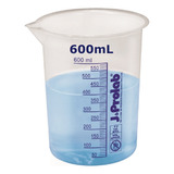 Bequer Medidor Copo Dosador 600ml Plástico Graduado