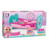 Bercinho De Boneca Berço Dos Sonhos Cry Babies Rosa 2713