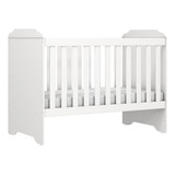Berço Bebê E Cama Americano 3 Em 1 Mel Branco Carolina Baby